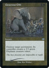 Generous Gift - Foil Etched - Retro Frame - MH1